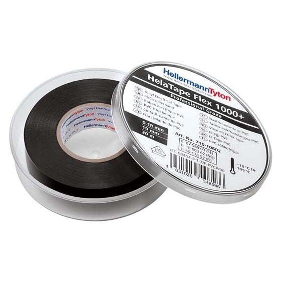 HellermannTyton Isolierband-Set HelaTape Flex (19 mm) (710-10601)
