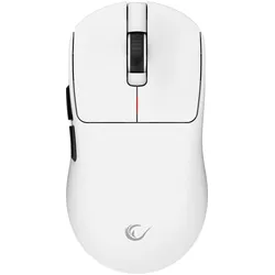 Rampage Clax PAW3311 1k Hz 24 000 DPI bezprzewodowa BT 5.1 biała (Kabellos), Maus, Weiss