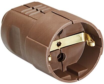 Bachmann Schutzkont.-Kupplung br, PVC, Zentral 912.470)