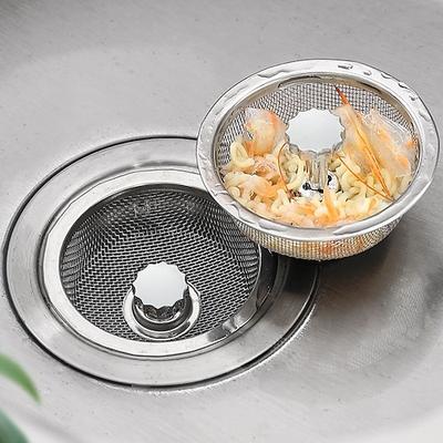 Küchenspüle-Filter, Edelstahl-Spüle, Kanalnetz, Siebe, Küchenutensilien, Badezimmer-Bodenabläufe, Haarfänger, Abfallstopfenfilter