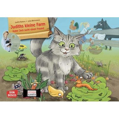 Judiths kleine Farm. Kater Jack sucht einen Freund. Kamishibai Bildkartenset