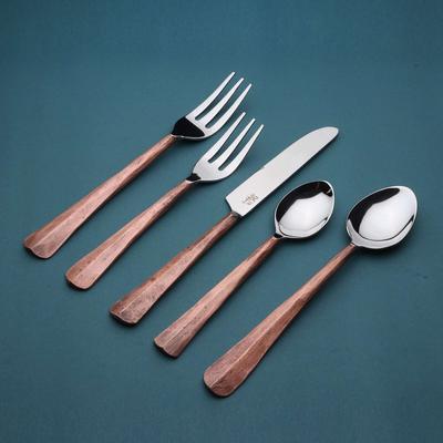 INOX ARTISANS INOX Ridge Flatware 20 Pc. Place Setting (Serves 4)
