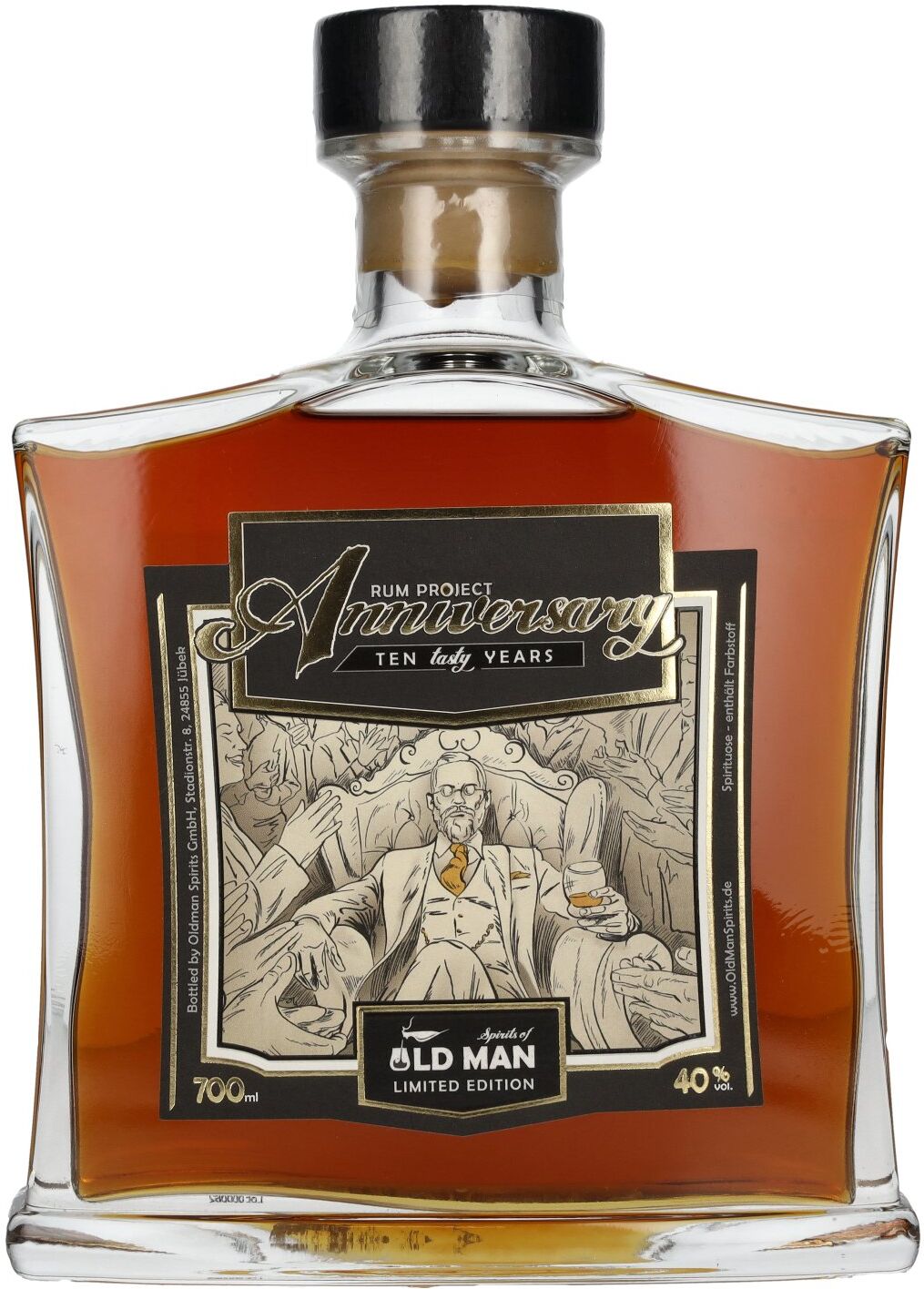 Oldman Spirits Old Man Rum Project TEN Tasty Years Anniversary 40% Vol. 0,7l