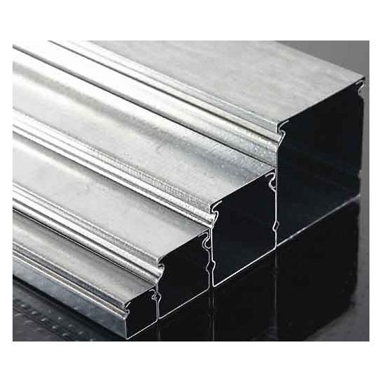 Pflitsch Minikanal m.Deckel 30x30x2000 verzinkt PIK 30 30 S (200 cm) (PIK 30/ 30 S)