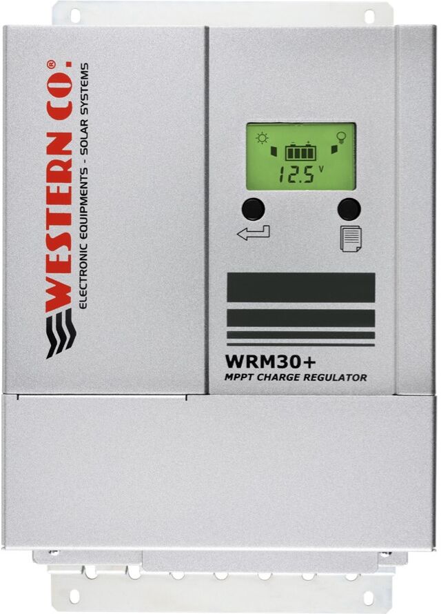 Regolatore di carica Professionale MPPT 30A 12/24/48V   WRM30+   Western Co.