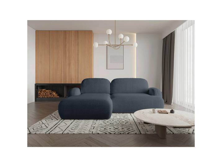 Mid.you Ecksofa Sevilla Plus, Blau, Kunststoff, 3-Sitzer, Füllung: Schaumstoff, links montierbar, rechts montierbar, 275x175 cm, Wohnzimmer, Sofas & Couches, Wohnlandschaften