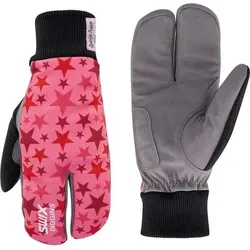 SWIX Langlaufhandschuh Star Insulate Split Mitten, Größe 5 in Pink Pink