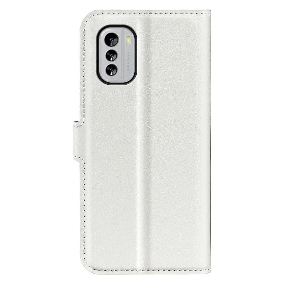 Cover-Discount Nokia G60 - Leder Etui Hülle weiss (Nokia G60) (660120798B)