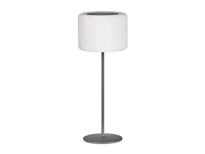 easy! BY FHL Solar Tischlampe PINO 39,5cm ohne Kabel - mit Fernbedienung dimmbar & RGB Farbwechsel