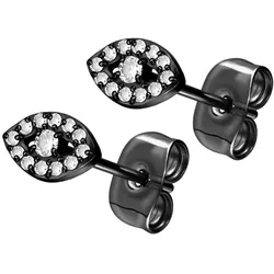 Titan Ohrstecker KRISTALLAUGE