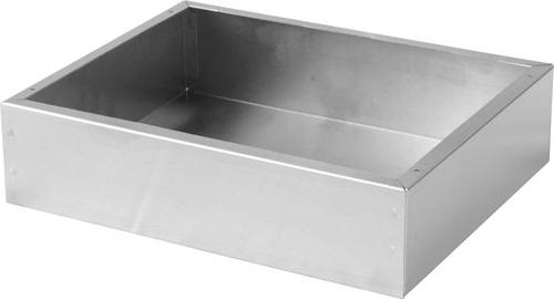 Hammond Electronics 1444-10825 1444-10825 Gehäuse-Chassis (L x B x H) 254 x 203 x 64mm Aluminium Natur 1St.