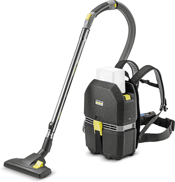 Karcher PRO BVL 3/1 Bp - Aspirapolvere a zaino professionale a batteria - 36V - SENZA BATTERIE E CARICABATTERIE