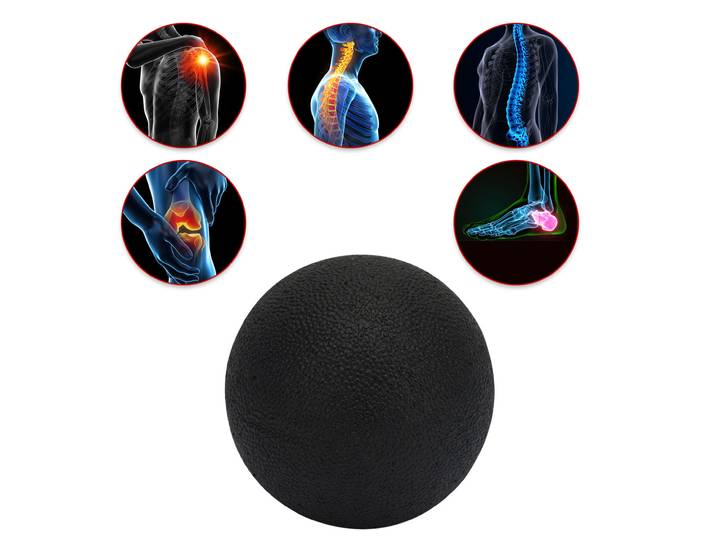 Massage-Ball für punktuelle Massage, Faszien-Trainer, Ø 8 cm
