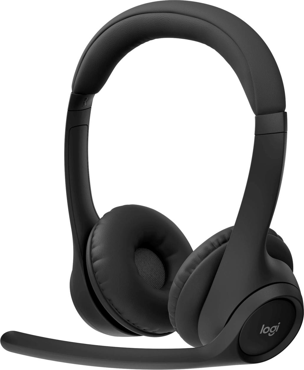 Logitech Zone 305 for Business Stereo-Headset Schwarz - MS Teams Version, Natives Bluetooth, inkl. USB-C/A Dongle, kabellos, USB-C