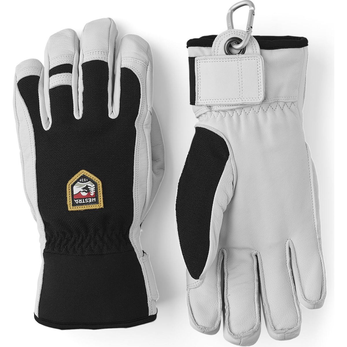 Hestra Army Leather Patrol - 5 Finger black (100) 6 30590-100-6