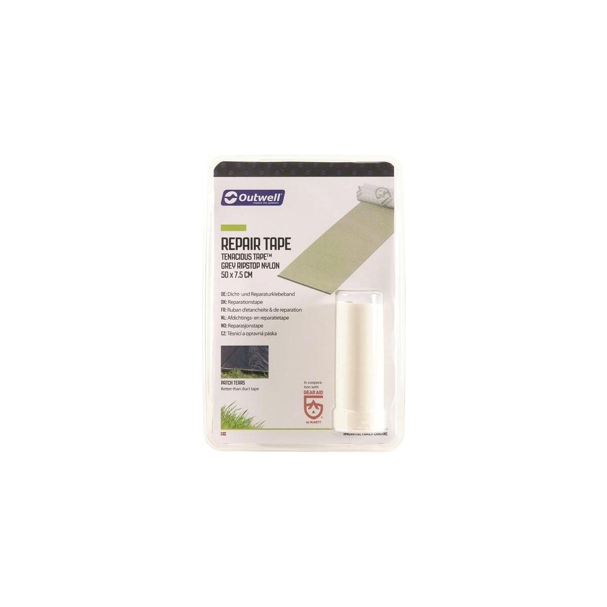 Outwell Reparaturklebeband Grau black & grey 651143