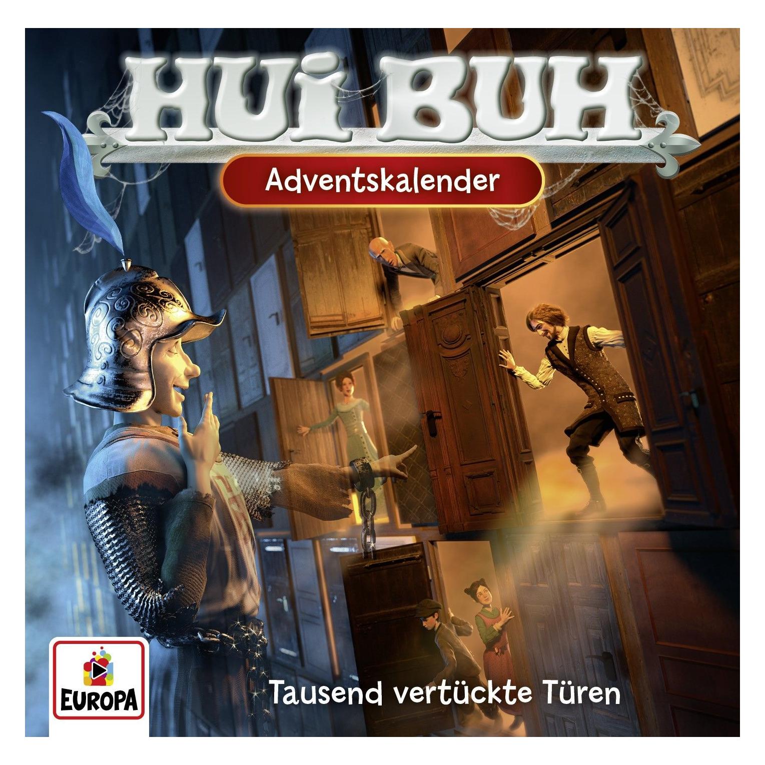 Europa Hui Buh Adventskalender - Tausend vertückte Türen (58710512)