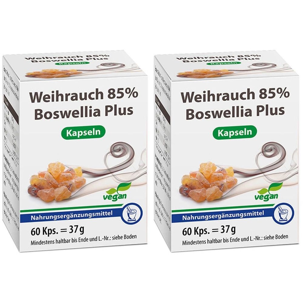 Weihrauch 85% Boswellia Plus Kapseln 2x 2x60 St