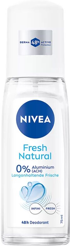 Nivea - Fresh Natural Deodorant Vapo, 75 ml
