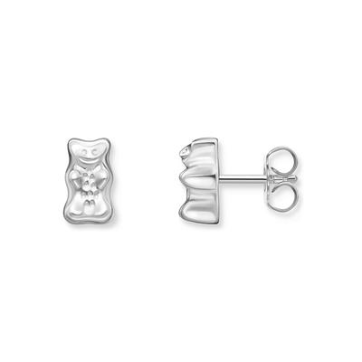 Paar Ohrstecker THOMAS SABO "THOMAS SABO x HARIBO: Ohrstecker", silber (silberfarben), Ohrringe, Damen, Silber 925 (recycelt)