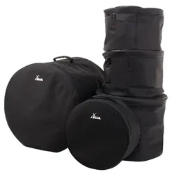 XDrum Schlagzeugtaschen-Set, Studio Größen: 20", 14", 12", 10" und 14,5"