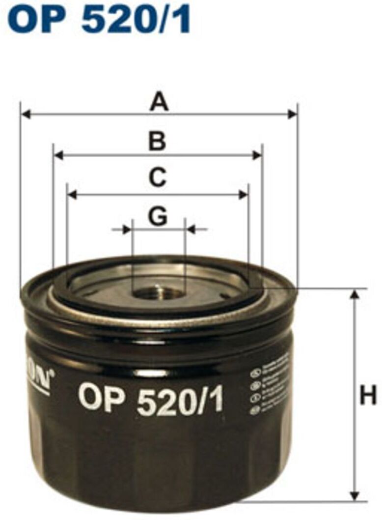 Ölfilter FILTRON OP520/1