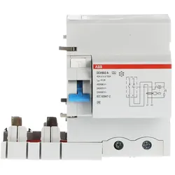 ABB DDA802A-100/0.3 FI-Block für S802 2P Typ A 100A 300mA 2CSB802101R3000 DDA802A10003