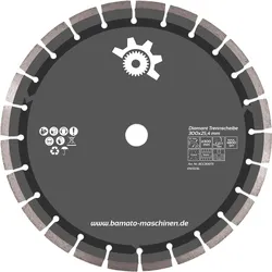 BAMATO Diamant Trennscheibe 300 x 25,4 mm