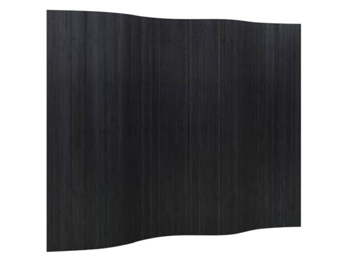 Trennwand, Schwarz, 250 cm x 165 cm, aus Bambus Raumteiler aufrollbar, natürlicher Bambus, Indoor, Schlafzimmer, Wohnzimmer, Verdunkelungsfenster, neutrale Farben