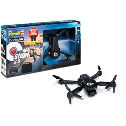 Revell Control 23798 RC Quadrocopter GO! Stunt 2.0 mit 2 Akkus und Transporttasche