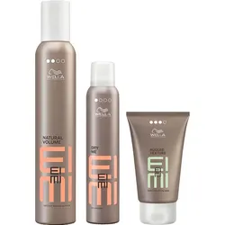 555ml Wella Professionals EIMI Stylingstories Set Bob (Styling Mousse 300ml + Rugged Texture 75ml + Dry Me 180ml)