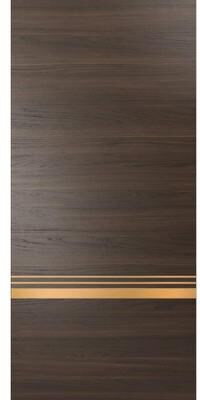 SARTODOORS Planum 2010 Chocolate Ash Wood Door Slab