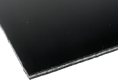 Göldo PG53B Pickguard Blank BK schwarz