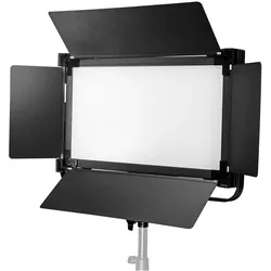 Walimex Soft 1400 (Flächenleuchte, Videoleuchte), Dauerlicht, Schwarz