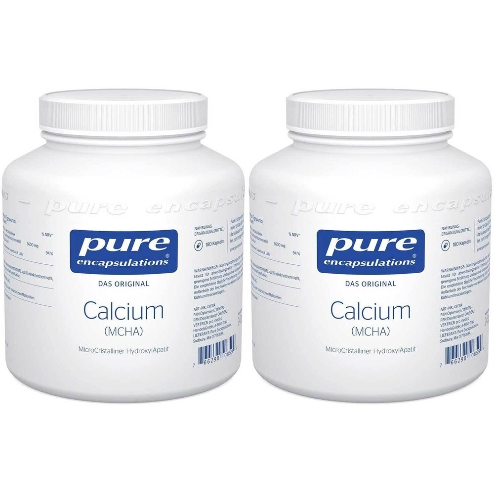 Pure Encapsulations Calcium Mcha Kapseln 2x 2x180 St