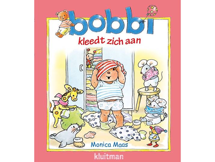 Bobbi - Bobbi kleedt zich aan - Hardcover - 32 pagina's - Met illustraties