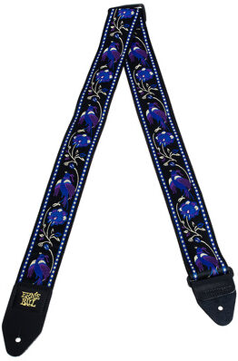 Ernie Ball PPP Jacquard Strap Purple Pleasant Pheasant Jacquard