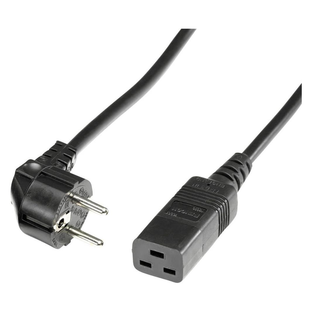 Roline Netzkabel Schuko- IEC320-C19 (3 m) (19.08.1553)