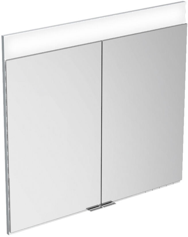 Keuco Edition 400 miroirs, 21541171301, 710x650x154mm, installation murale, avec chauffe-miroir