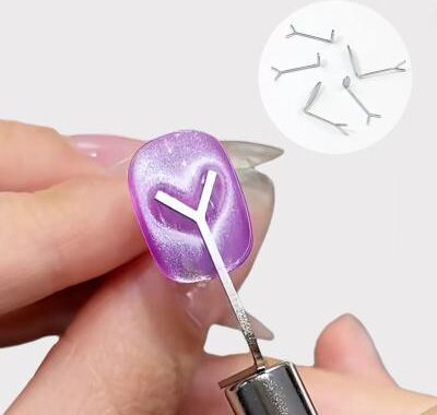 Uplifted Finds Cat Eye Magnet Stick For Nail Art DIY heart Shaped