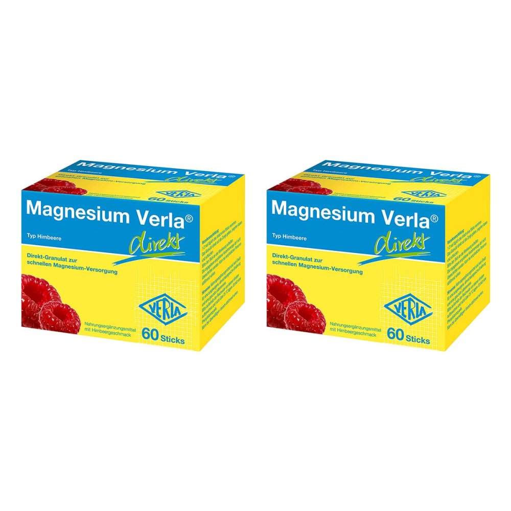 Verla-Pharm Arzneimittel GmbH & Co. KG Magnesium Verla direkt Granulat Himbeere 08106115