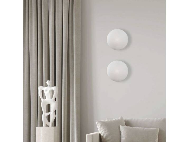 Lampe de plafond/applique murale Eggy Pop Up, Ø 32 cm, blanc - CPH Lighting - Chambre à coucher - Plastique