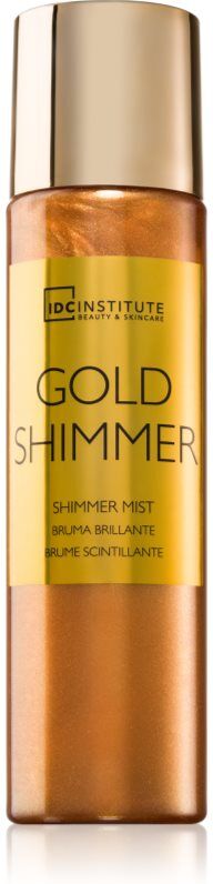 IDC Institute Gold Shimmer brume corps pour femme 150 ml