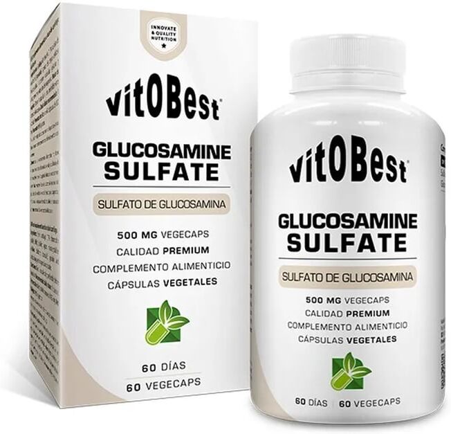 Vitobest Sulfato De Glucosamina 500 mg 60 VCaps