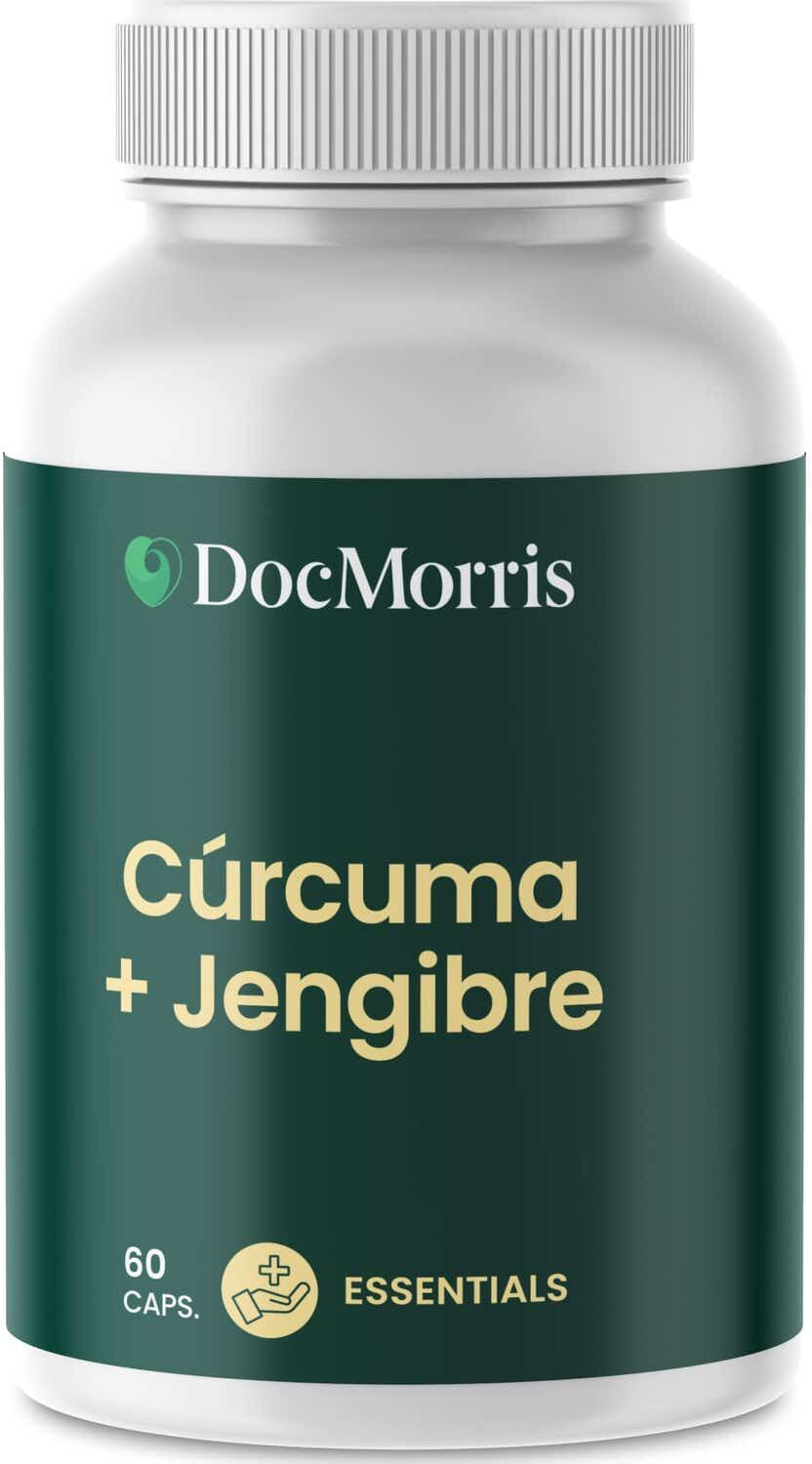 DocMorris Cúrcuma + Jengibre 60 caps