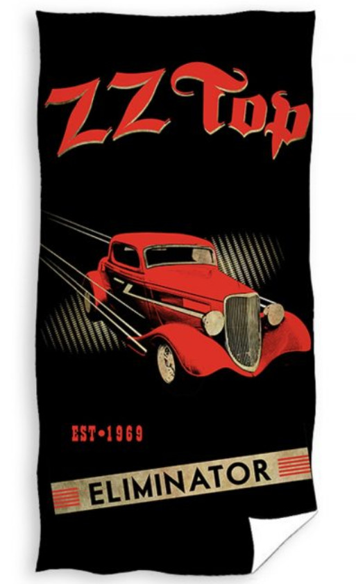 Strandlaken ZZ Top voor volwassenen, Breedte: 70 cm, Lengte: 140 cm
