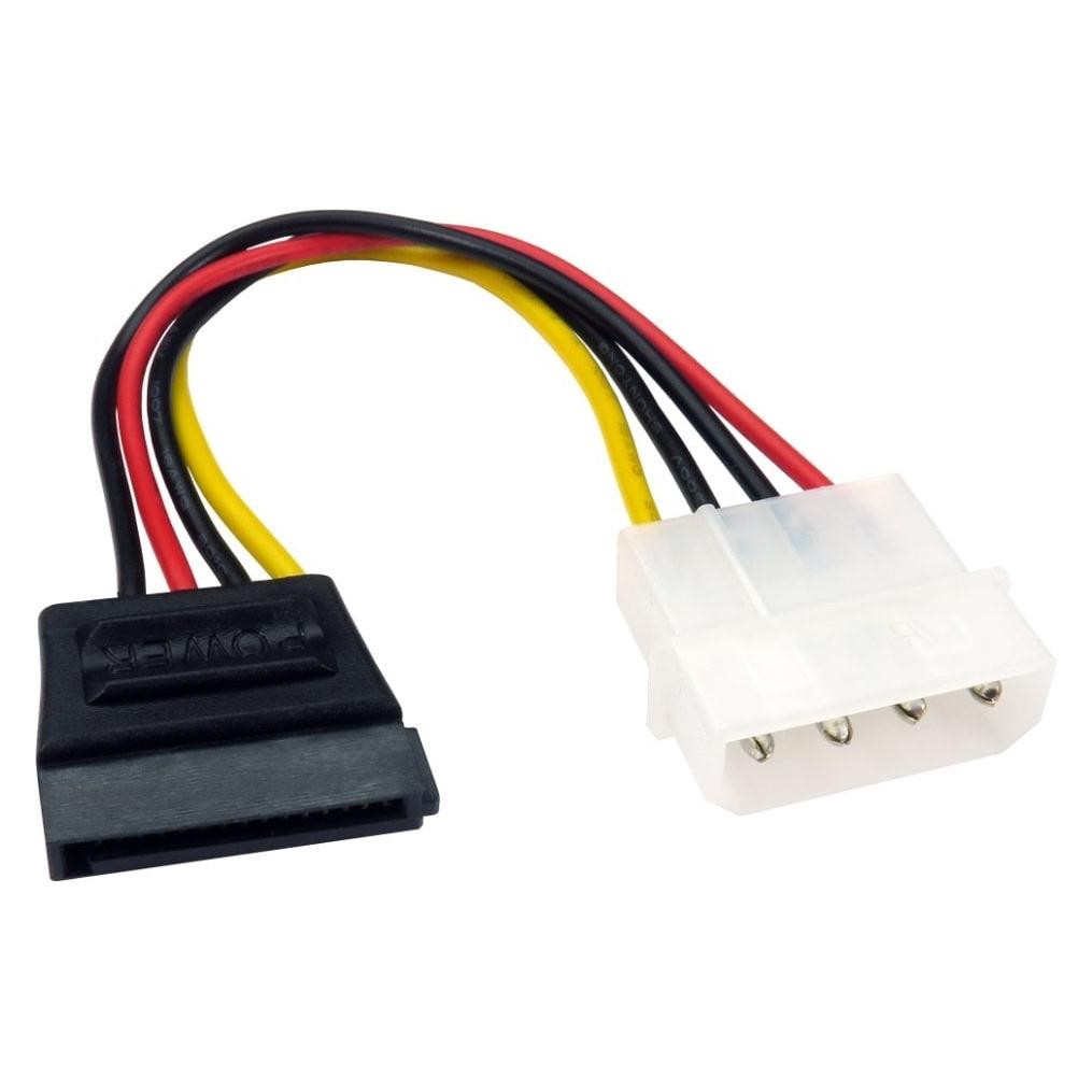 Cables Direct CDL 15cm Molex to SATA Power Cable (15 cm, SATA) (88RB-414)