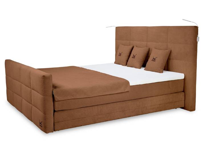 SANSIBAR LIVING Boxspringbett Boxspringbett SANSIBAR BILLUND Box-Spring-Bett Doppelbett