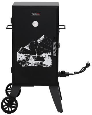 Royal Gourmet 28-Inch Analog Electric Smoker With 3 Cooking Grates, Adjustable Temperature Control, Outdoor Backyard BBQ