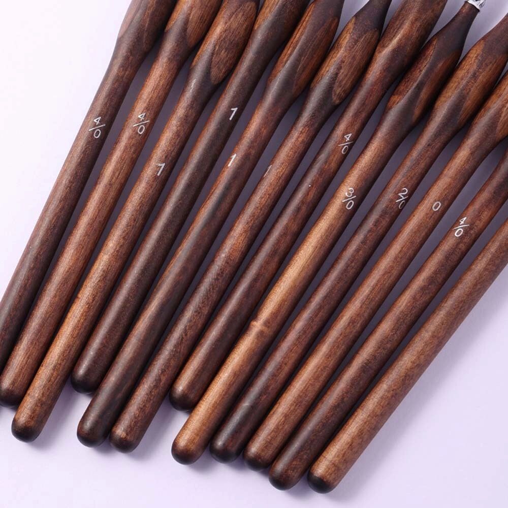 INF 12er Set Aquarell-Konturenstifte – Starke Pinsel mit guter Elastizität